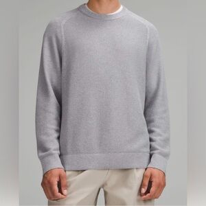 Brand NEW lululemon textured knit classic crewneck sweater